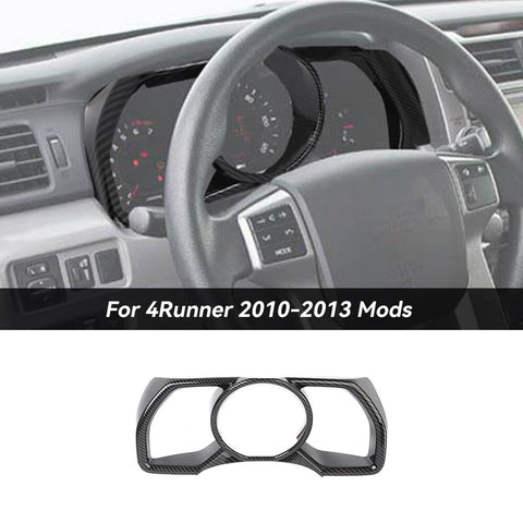 For 2010-2013 4Runner Center Consol Dash Instrument Trim Decor Cover