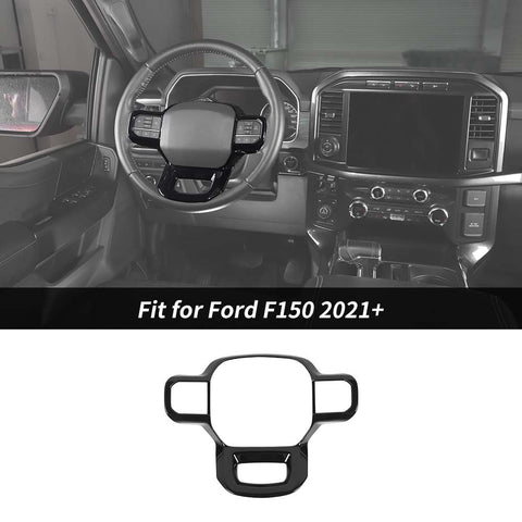 For 2021+ Ford F150 Steering Wheel Cover Trim