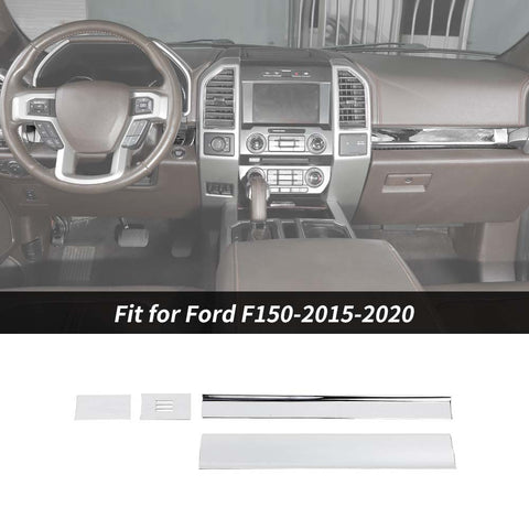 Center Console Dash Strips Trim Cover For Ford F150 2015-2020 Accessories | CheroCar