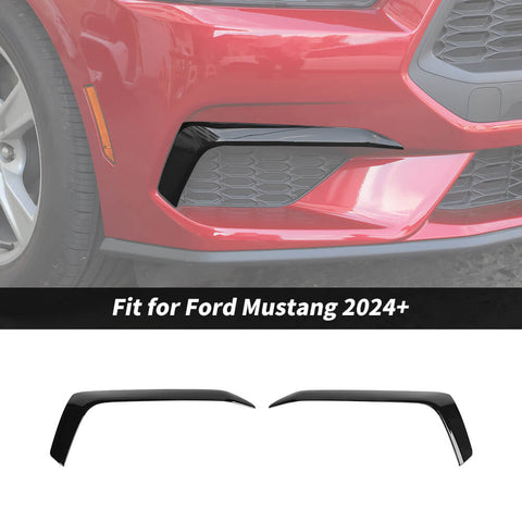 For 2024+ Ford Mustang Front Bumper Grille Cover Both Sides B Style