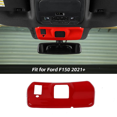 Interior Rearview Mirror Base Panel Cover Trim Decor For Ford F150 2021+ Accessories | CheroCar