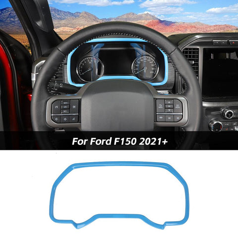 Dashboard track pack bezel Cover Frame Decor Trim For Ford F150 2021+ Accessories | CheroCar