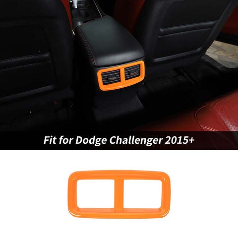 Rear Air Condition Outlet Vent Trim Cover Decor For Dodge Challenger 2015+ Accessories | CheroCar