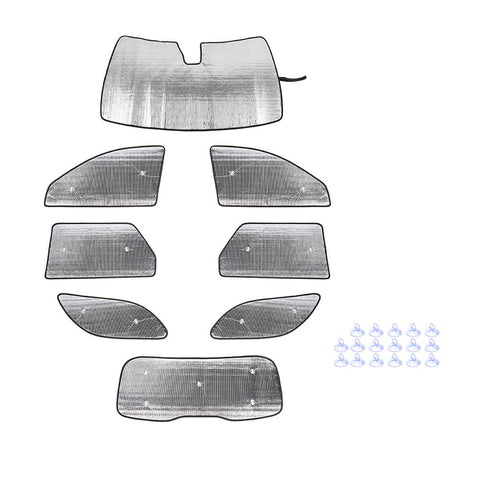 For 2011+ Dodge Durango Car Windshield Visor Side Window Sun Shade