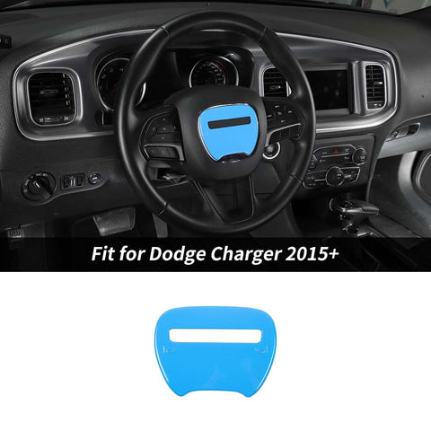 Steering Wheel Center Panel Trim For Dodge Charger/Challenger 2015+/ Durango 2014+ Accessories | CheroCar