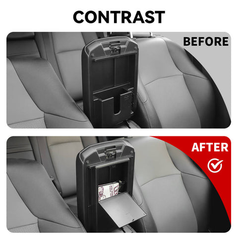 For 2010-2023 4Runner Center Console Armrest Box Hidden Storage Box Accessories