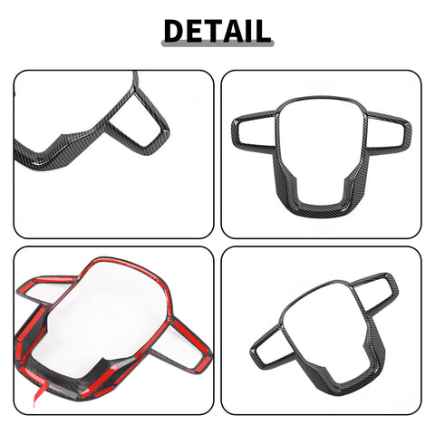 For 2019+ GMC Sierra Steering Wheel Trim Cover