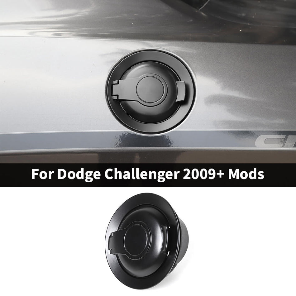 For 2009+ Dodge Challenger Exterior Gas Cap Fuel Filler Door Tank Cover