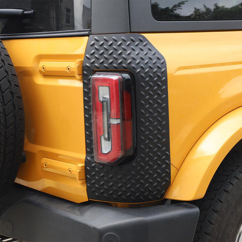 Cowl Body Armor Outer Cowl Covers Corner Guards & Rear Taillight Trim For Ford Bronco 2021+ Accessories | CheroCar