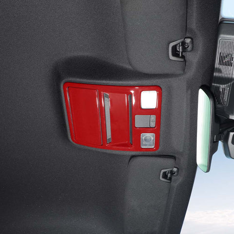 For 2024+ Ford Mustang Front Top Roof Reading Light Panel Bezel Cover Trim Decor