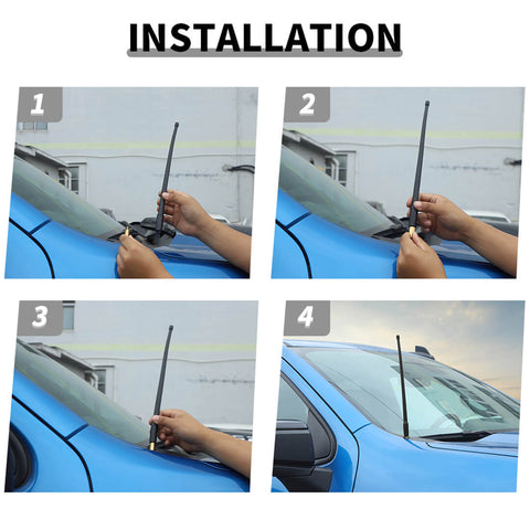 For Chevy Silverado/GMC/SIERRA Front Side Modified Antenna Accessories