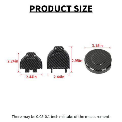 For 2014-2020 Chevy Silverado/GMC Sierra/2014+ Colorado/GMC CANYON Trailer Power Outlet & Rear Spare Tire Lock Covers