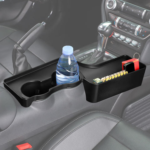 For 2015-2023 Ford Mustang Shifter Storage Box Gear Shift Console Side Tray Organizer