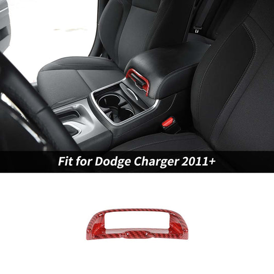 Car Armrest Box Switch Cover Trim Decor Frame For Dodge Charger/Chrysler 300C 2011+ Accessories | CheroCar