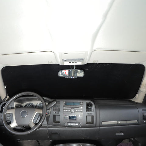 For 2007-2013 Chevy Silverado/GMC-SIERRA Front Windshield Sunshade Reflective Car Sun Shade Visor