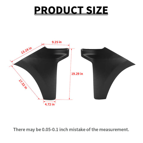 For 2019+ Chevy Silverado Exterior Front Bumper Upper Cover Fascia Trim