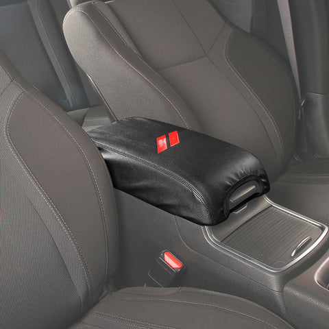 For 2011+ Dodge Charger/300C Console Armrest Box Cover Leather Pad Cover Cushion