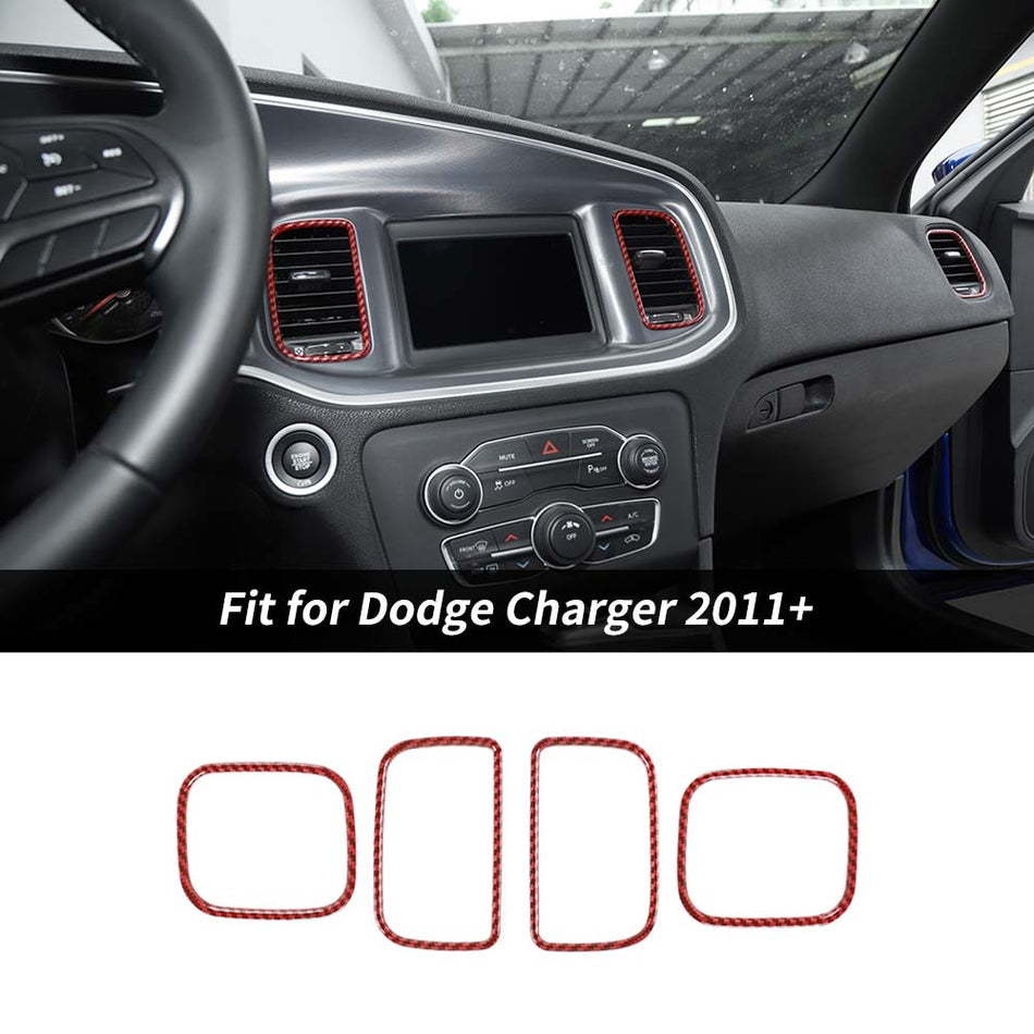 For 2011+ Dodge Charger Dashboard Air Outlet Vent Cover Trim