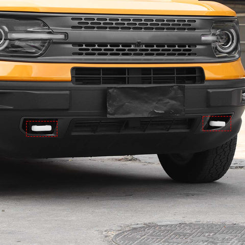 Bumper Track Tow Hook Trailer Trim Protector For Ford Bronco Sport 2021+ Accessories | CheroCar