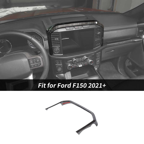 Central Control Navigation Cover Trim Frame For Ford F150 2021+ Accessories | CheroCar