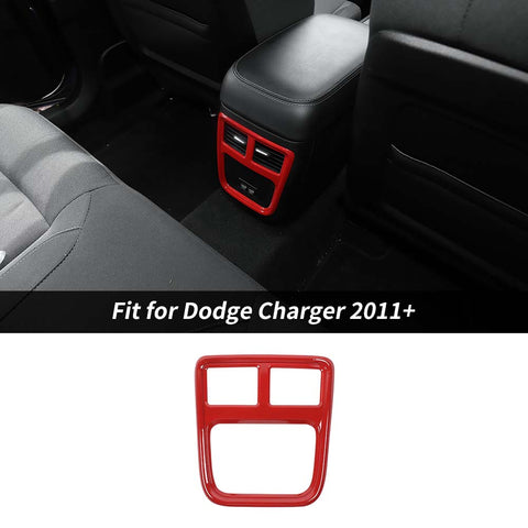 Interior Rear Air Outlet Vent Trim Cover Frame For Dodge Charger/Chrysler 300C 2011+ Accessories | CheroCar