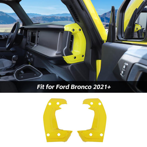 Center Console Side Handle Decor Cover Trim For Ford Bronco 2021+ Accessories | CheroCar