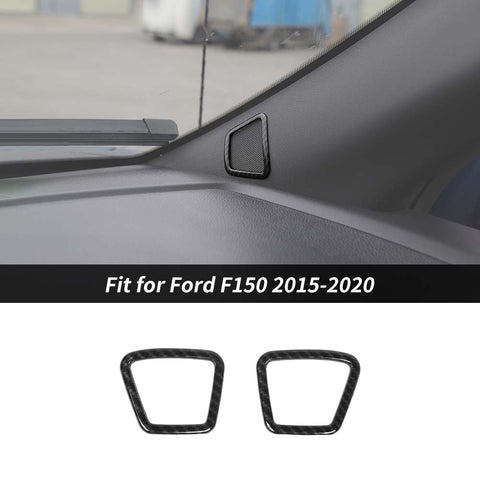 A Pillar Speaker Cover Trim Frame For Ford F150 2015-2020 Accessories | CheroCar