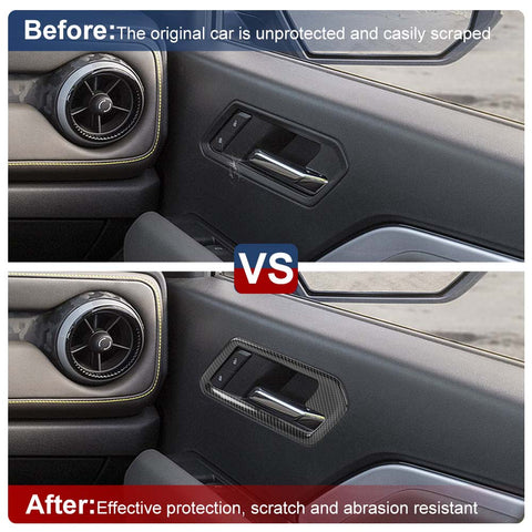 For 2023+ Chevy Colorado & GMC Canyon Interior Door Handle Bowl Cover Trim
