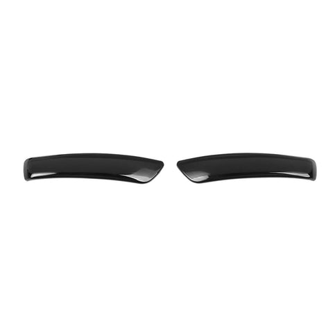 For 2011-2016 Dodge Durango Smoked Black Rearview Mirror Light Lamp Turn Signal Trim Cover