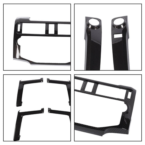 For 2010-2019 Toyota 4Runner 8 x Interior Set Dash Decor Panel Cover Trims Kit