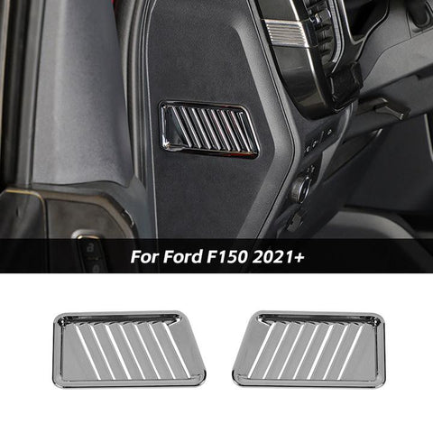 Center Console Side Air Vent Outlet Cover Trim For Ford F150 2021+ Accessories | CheroCar