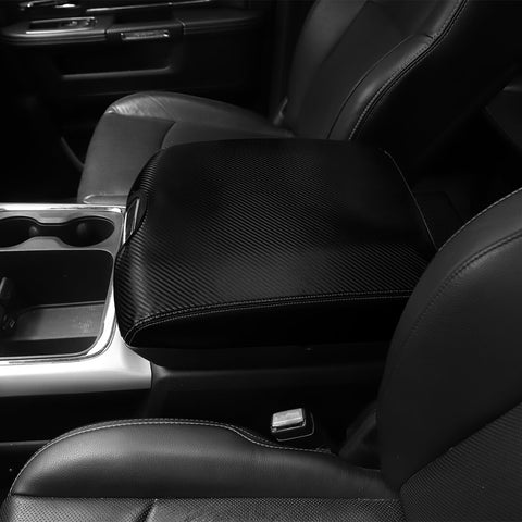 For 2010-2017 Dodge RAM Inner Armrest Box PU Leather Pad Trim Cover