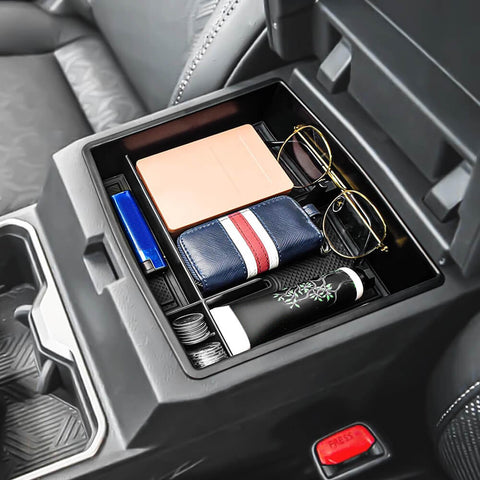 For 2024+ 4Runner Center Console Armrest Box Storage Glove Box Tray