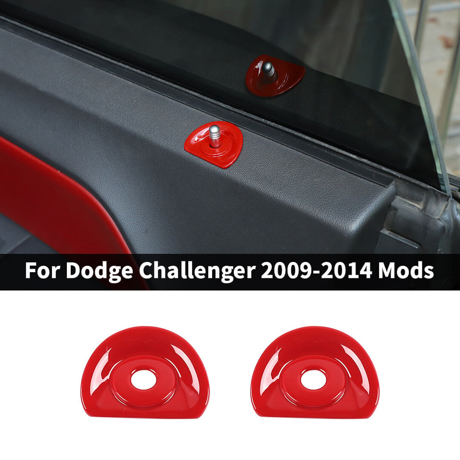 For 2009-2014 Dodge Challenger Interior Car Door Lock Pin Cover Trim