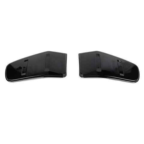 For 2010-2012 Ford Mustang Smoked Black Rear Tail Light Lamp Cover Guard Trim Bezels