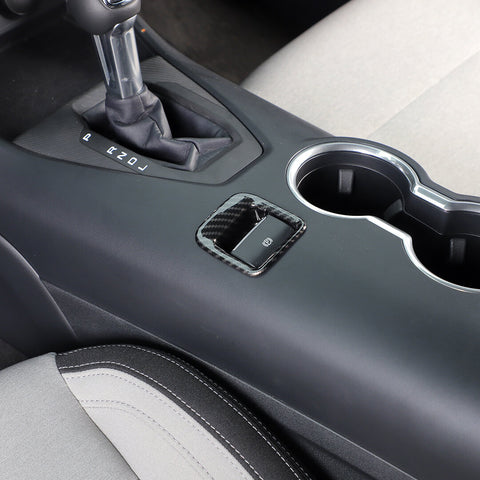 For 2024+ Ford Mustang Interior Electronic Handbrake Button Cover Trim