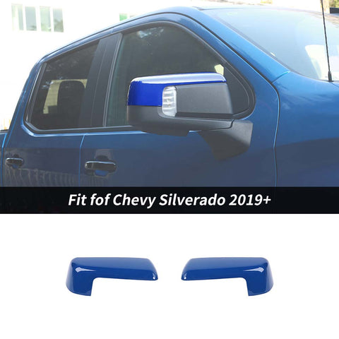 Exterior Rearview Mirror Cap Cover Trim For Chevy Silverado 1500 & GMC Sierra 1500 2019+｜CheroCar