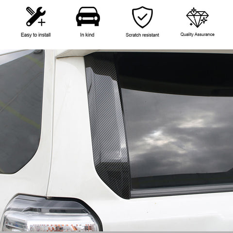 For 2010-2023 Toyota 4Runner Rear Tailgate Window Pillar Mould Cover Trim