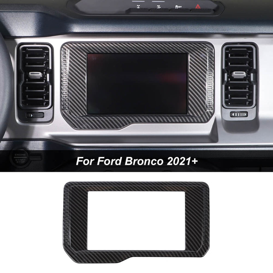 For 2021+ Ford Bronco Small Navigation Panel Frame Cover Trim
