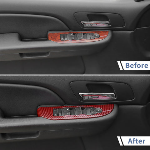 For 2007-2013 Chevy Suburban/Tahoe/Avalanche/GMC YUKON/SIERRA Inner Window Lift Switch Trim