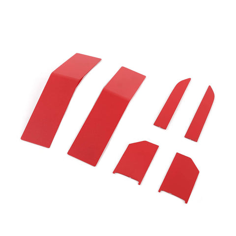 For 2024+ 4Runner Front Grill Mesh Decoration Sticker Cover Trim