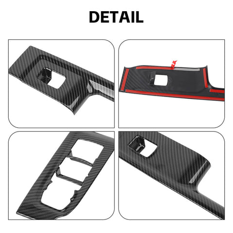 For 2019-2021 Chevy Silverado 16 x 4-Door Interior Center Console & Door Trim Cover Kit