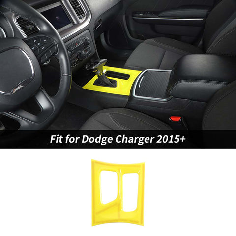 Console Gear Shift Box Panel Trim Cover for Dodge Charger 2015+｜CheroCar