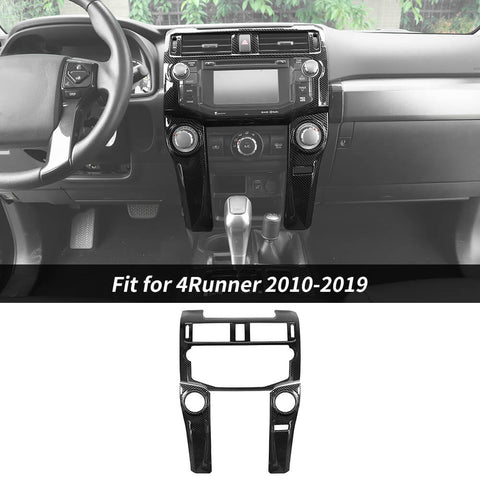 For 2010-2019 Toyota 4Runner Central Navigation Panel Air Conditioner Cover Trim