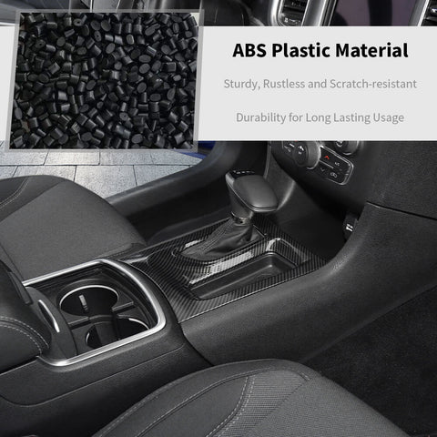 For 2015+ Dodge Charger 8.4 Inches Screen Console Dashboard Gear Shift Box Cover Trim