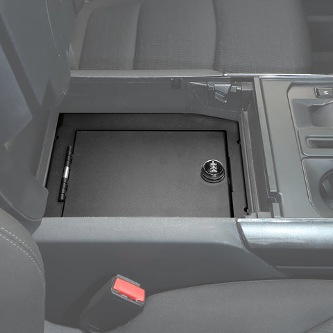 For 2021+ Ford F150 Car Lockable Console Armrest Safe Storage Box Combination Lock