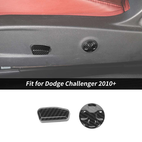 For 2010+ Dodge Challenger Main Driving Seat Adjustment Button Cover Trim