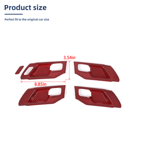 For 2018+ Dodge Ram TRX Inner Door Handle Bowl Cover Trim