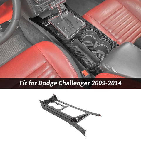 For 2009-2014 Dodge Challenger Center Gear Shift Panel Cover Trim Decor