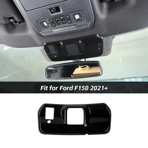 Interior Rearview Mirror Base Panel Cover Trim Decor For Ford F150 2021+ Accessories | CheroCar